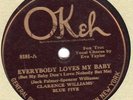 OKEH 8181 CLARENCE WILLIAMS BLUE 5 Buster Bailey &  Louis Armstrong 1924