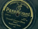 Orig. Paramount 12991 WASHBOARD WALTER TAYLOR Overall Cheater Blues, alt. take