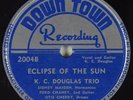 Hear Rare Blues 78 K.C. DOUGLAS Eclipse Of The Sun DOWN TOWN 2004