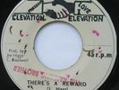 JOE HIGGS There's a reward REGGAE SOUL JAMAICA ORIG 1980 ELEVATION 45 Vinyl 7