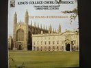 KING'S COLLEGE CHOIR CAMBRIDGE / WILLCOCKS - THE PSALMS OF DAVID Vol.II - UK HMV