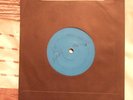 IRON MAIDEN INVASION BLUE LABEL ONE SIDED TEST PRESSING SINGLE