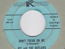 Rare Garage Psych Rock 45 KIT & OUTLAWS on BLACKNIGHT ^ Don't Tread On Me