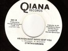 MODERN SOUL 45 CYNTHIA BROWN 