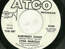 LYDIA MARCELLE 45RPM '85 ATCO EVERYBODY DANCE PROMO VG VINYL