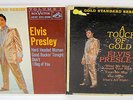 ELVIS PRESLEY touch of gold volume 1 & 2 EP orange label RCA VICTOR rare 7