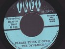 DYNAMICS please think it over/lover baby ISLAND SOUL 45 on WIRL
