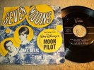 Disney 45 & Picture Sleeve Seven Moons & Crazy Place In Outer Space Annette