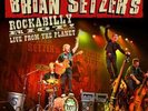 BRIAN SETZER - ROCKABILLY RIOT LIVE FROM THE PLANET coloured 3 LP set NEU NEW