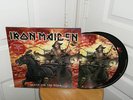 IRON MAIDEN DEATH ON THE ROAD RARE U.K. IMPORT DOUBLE PICTURE DISC 2LP NM-MINT