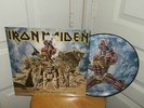 IRON MAIDEN SOMEWHERE BACK IN TIME THE BEST OF 1980-1989 2LP PICTURE DISC SHRINK