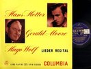 33CX 1162 HOTTER\MOORE hugo wolf lieder recital uk LP PS EX/EX- near mint disc