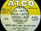 * TIME TONES Pretty Girl  DOO-WOP GROUP R&B 45 1st Press Atco 6201 HEAR