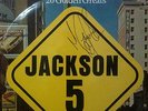 Michael Jackson Hand Signed RARE Lp 33' 