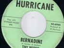 HURRICANE ROCKER / ROCKABILLY - TINY MORRIE - BERNADINE - RARE 1st PRESSING HEAR