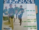 CLAUDE & SES TRIBUNS: Les cavaliers du feu    RARE EP PACIFIC   1963