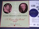 Elisabeth SCHWARZKOPF GIESEKING MOZART recital columbia 33cx 1321 mint- lp