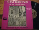 PEERLESS FOUR QUARTET many blessings GOSPEL RECORDING CO private gospel LP RARE