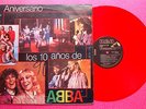 SCARCE LP EL SALVADOR =ABBA= RED VINYL / 10 ANIVERSARIO / DICESA / RCA / RARE