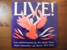 NTSU North Texas State University Lab Band Live 72/73 LP SEALED jazz thad jones