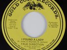 70s Soul 45 TRUE DIRECTION I Found A Lady GOLD COIN HEAR