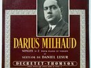 RARE DUCRETET THOMSON 10INCH SOETENS MILHAUD VIOLIN SONATA SEXTET ALMA MUSICA
