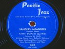 Harry Babasin Quartet 78 w/Al Haig   PACIFIC JAZZ 603 Sanders Meanders/How About