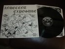 Indecent Exposure - No Looking Back LP Punk Oi Skinhead Rock-O-Rama 1986