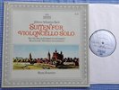 PIERRE FOURNIER Bach Solo Cello  Archiv/DGG Recs 198186 GER-1970s LP NM