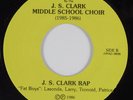 Rap Boogie 45 J.S. CLARK MIDDLE SCHOOL CHOIR J.S. Clark Rap PRIVATE HEAR VG++