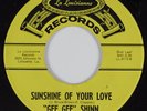 Soul Funk 45 GEE GEE SHINN Sunshine of Your Love LA LOUISIANNE HEAR VG++