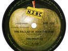 BEATLES BALLAD OF JOHN AND YOKO CENSORED NEW ZEALAND SINGLE