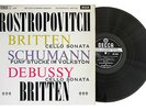 SXL 2298 ROSTROPOVICH BRITTEN CELLO SONATA LP ED 1. 1962