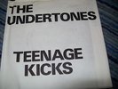 THE UNDERTONES TEENAGE KICKS GOOD VIBRATIONS 45 FIRST PRESSING POSTER SLEEVE