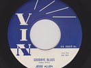 '58 N.O. Rockin' Blues JESSE ALLEN Goodbye Blues/Baby Say You Will M- HEAR BOTH
