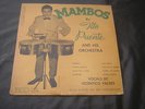 MAMBOS by TITO PUENTE  VICENTICO VALDES  TICO 114  RARE US  10 