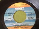 The Sisters Love   xover funk soul 45   Give Me Your Love Curtis Mayfield EX