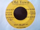 the solitaires - what did she say  45rpm