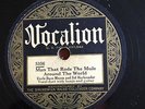2 vocalion records uncle dave macon and sid harkreader & vernon dalhart