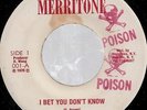 D. ROBINSON / I BET YOU DON'T KNOW / LISTEN