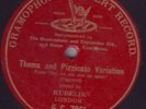 RARE 10” RED G&T – JAN KUBELIK – 7961  ( VIOLIN )