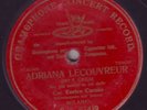 RARE 10” RED G&T – ENRICO CARUSO (ADRIANA LECOUVREUR) – CREATOR RECORD