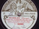 RARE 10½” FONOTIPIA –  FRANCISCA SOLARI