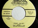 TINY GRIMES & HIS ROCKING HIGHLANDERS Ho-Ho-Ho/Pert Skirt 1950s GOTHAM 7-319 VG+