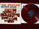 Beatles Second Album OR7058 Red Vinyl LP Mint JAPAN Press