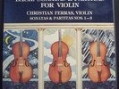 CHRISTIAN FERRAS 1978 3LP BACH Sonatas & Partitas For VIOLIN Sine Qua Non vinyl