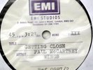 PAUL McCARTNEY - GETTTING CLOSE - ACETATE 7