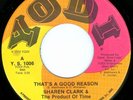 SHAREN CLARK Good Reason SWEET SOUL 45 on YODI 1006 Product Of Time