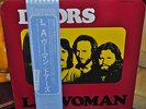 THE DOORS VERY RARE UNPLAYED JAPAN LP LA WOMAN W/OBI SASH MINT CONDITION VINYL