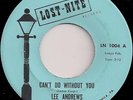 Northern Soul - Lee Andrews and the Hearts - Can't Do Without You -Original MINT